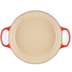 Le Creuset 3.5 Qt. Signature Enameled Cast Iron Braiser With Stainless Steel Knob | Cerise/Cherry Red 5 Le Creuset 3.5 Qt. Signature Enameled Cast Iron Braiser With Stainless Steel Knob | Cerise/Cherry Red -Le Creuset sales rs11982 lc 20191015 fr ps 00016