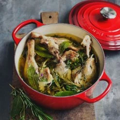 Le Creuset 4.5 Qt. Round Signature Dutch Oven With Stainless Steel Knob | Cerise/Cherry Red 13 Le Creuset 4.5 Qt. Round Signature Dutch Oven With Stainless Steel Knob | Cerise/Cherry Red -Le Creuset sales rs12080 lc 20180130 dk ls 00382