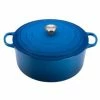 Le Creuset 13.25 Qt. Round Signature Cast Iron Dutch Oven With Stainless Steel Knob | Marseille Blue -Le Creuset sales rs12260 ls2501 3459ss