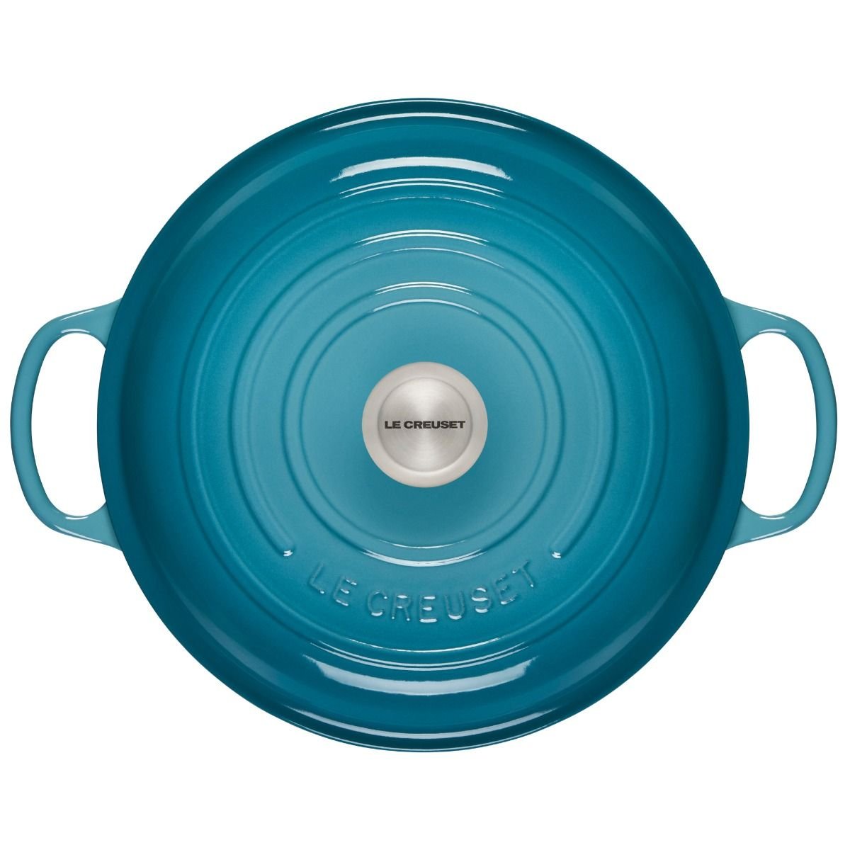 Le Creuset 3.5 Qt. Signature Enameled Cast Iron Braiser with Stainless Steel Knob | Caribbean Blue Le Creuset 3.5 Qt. Signature Enameled Cast Iron Braiser With Stainless Steel Knob | Caribbean Blue -Le Creuset sales rs12365 ls2532 3017ss 3