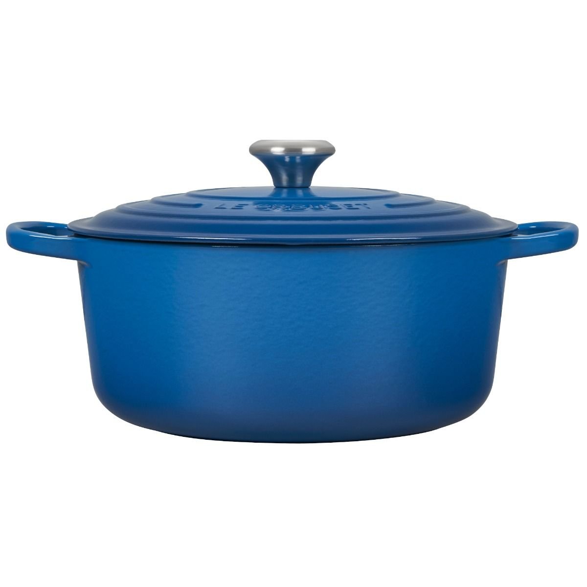 Le Creuset 7.25 Qt. Round Signature Dutch Oven with Stainless Steel Knob | Marseille Blue Le Creuset 7.25 Qt. Round Signature Dutch Oven With Stainless Steel Knob | Marseille Blue -Le Creuset sales rs12403 ls2501 2859 2