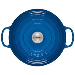 Le Creuset 7.25 Qt. Round Signature Dutch Oven With Stainless Steel Knob | Marseille Blue 5 Le Creuset 7.25 Qt. Round Signature Dutch Oven With Stainless Steel Knob | Marseille Blue -Le Creuset sales rs12404 ls2501 2859 3