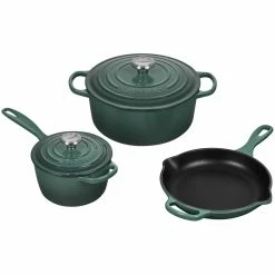 Le Creuset 5-Piece Signature Cookware Set With Stainless Steel Knobs | Artichaut