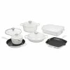 Le Creuset 10-Piece Signature Cookware Set With Stainless Steel Knobs | White -Le Creuset sales rs14885 ms2110 16ss