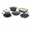 Le Creuset 10-Piece Signature Cookware Set With Stainless Steel Knobs | Oyster Grey -Le Creuset sales rs15042 rs14038 ms2110 59ss oyster recolor