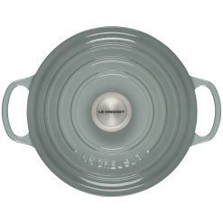 Le Creuset 4.5 Qt. Round Signature Dutch Oven With Stainless Steel Knob | Sea Salt 4 Le Creuset 4.5 Qt. Round Signature Dutch Oven With Stainless Steel Knob | Sea Salt -Le Creuset sales rs17057 ls2501 24717ss 3