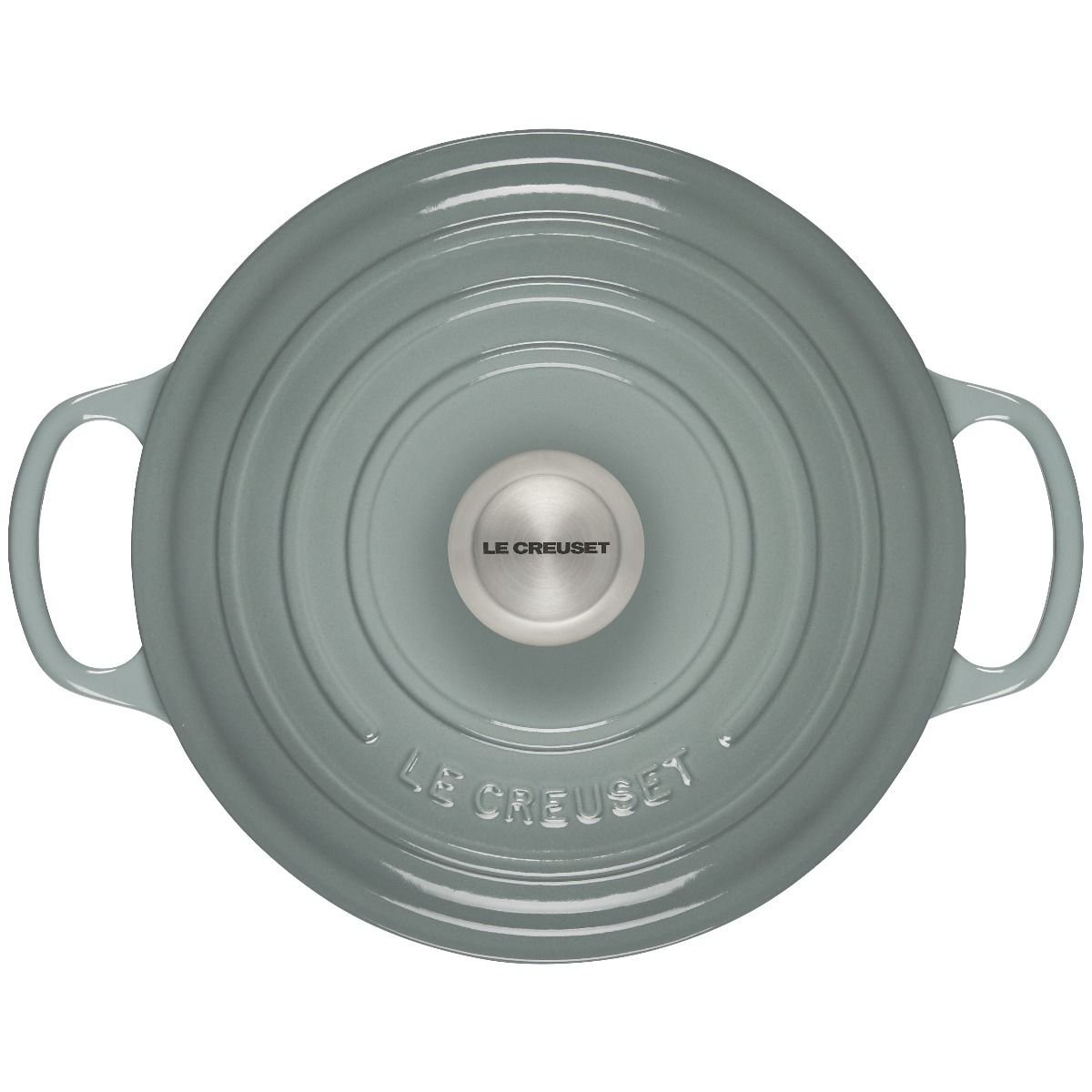 Le Creuset 4.5 Qt. Round Signature Dutch Oven with Stainless Steel Knob | Sea Salt Le Creuset 4.5 Qt. Round Signature Dutch Oven With Stainless Steel Knob | Sea Salt -Le Creuset sales rs17057 ls2501 24717ss 3