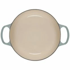 Le Creuset 5.5 Qt. Round Signature Dutch Oven With Stainless Steel Knob | Sea Salt -Le Creuset sales rs17062 ls2501 26717ss 4