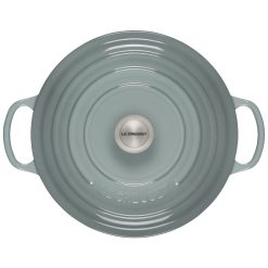 Le Creuset 9 Qt. Round Signature Dutch Oven With Stainless Steel Knob | Sea Salt -Le Creuset sales rs17069 ls2501 30717ss 3
