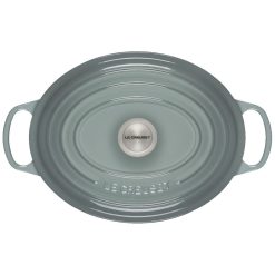 Le Creuset 6.75 Qt. Oval Signature Dutch Oven With Stainless Steel Knob | Sea Salt 4 Le Creuset 6.75 Qt. Oval Signature Dutch Oven With Stainless Steel Knob | Sea Salt -Le Creuset sales rs17073 ls2502 31717ss 3