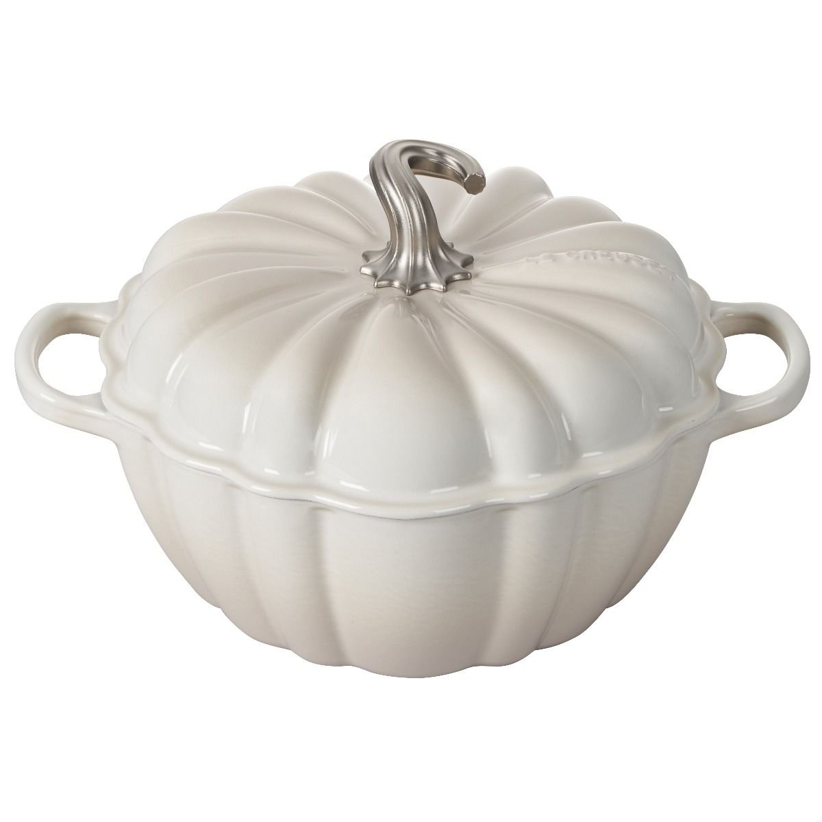 Le Creuset 4 Qt. Pumpkin Cocotte | Meringue Le Creuset 4 Qt. Pumpkin Cocotte | Meringue -Le Creuset sales rs17281 pumpkin2 1