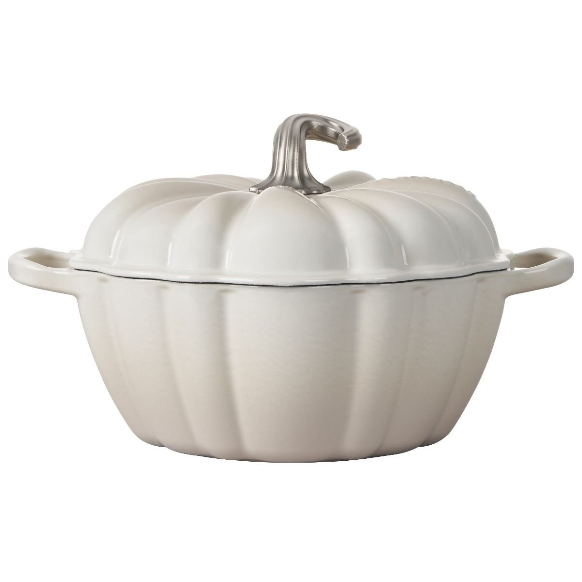 Le Creuset 4 Qt. Pumpkin Cocotte | Meringue Le Creuset 4 Qt. Pumpkin Cocotte | Meringue -Le Creuset sales rs17282 pumpkin2 2