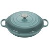 Le Creuset 5 Qt. Signature Enameled Cast Iron Braiser With Stainless Steel Knob | Sea Salt 1 Le Creuset 5 Qt. Signature Enameled Cast Iron Braiser With Stainless Steel Knob | Sea Salt -Le Creuset sales rs17354 rs12501 ls2532 32717ss p lpr