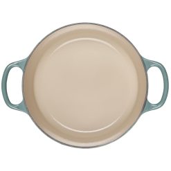 Le Creuset 3.5 Qt. Round Signature Dutch Oven With Stainless Steel Knob| Sea Salt -Le Creuset sales rs17361 rs11198 ls2501 22717ss 4p