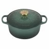 Le Creuset 4.5 Qt. Signature Dutch Oven | Noel (Artichaut) 1 Le Creuset 4.5 Qt. Signature Dutch Oven | Noel (Artichaut) -Le Creuset sales rs17391 tree embossed rdo artichaut copy