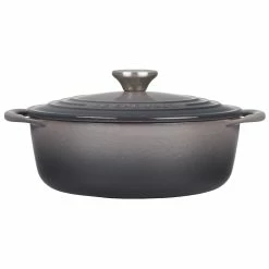 Le Creuset 2.75 Qt. Shallow Round Dutch Oven | Oyster -Le Creuset sales rs18427 l2545 227fss 2