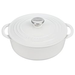 Le Creuset 2.75 Qt. Shallow Round Dutch Oven | White