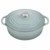 Le Creuset 2.75 Qt. Shallow Round Dutch Oven | Sea Salt 2 Le Creuset 2.75 Qt. Shallow Round Dutch Oven | Sea Salt -Le Creuset sales rs18938 l2545 22717ss