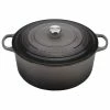 Le Creuset 13.25 Qt. Round Signature Cast Iron Dutch Oven With Stainless Steel Knob | Oyster Grey -Le Creuset sales rs6777 ls2501 347fss