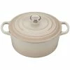 Le Creuset 3.5 Qt. Round Signature Dutch Oven With Stainless Steel Knob | Meringue White 2 Le Creuset 3.5 Qt. Round Signature Dutch Oven With Stainless Steel Knob | Meringue White -Le Creuset sales rs9079 ls2501 22716ss lpr