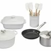 Le Creuset 12-Piece Mixed Material Set | White -Le Creuset sales rs9692 12piece white 1