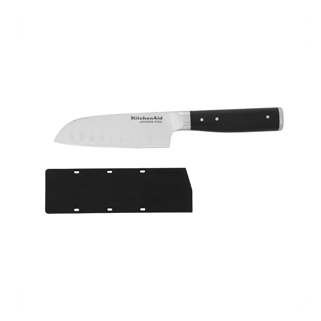KitchenAid Gourmet Forged 5" Santoku Knife with Sheath KitchenAid Non-Electrics KitchenAid Gourmet Forged 5" Santoku Knife With Sheath -Le Creuset sales santoku w sheathe