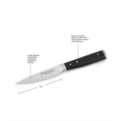 KitchenAid Non-Electrics KitchenAid Gourmet Forged 3.5" Paring Knife With Sheath | Serrated -Le Creuset sales serrated dimensions