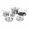 Le Creuset 12-Piece Nonstick Cookware Set | Stainless Steel 2 Le Creuset 12-Piece Nonstick Cookware Set | Stainless Steel -Le Creuset sales ssp14112 1