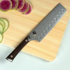 Shun Cutlery Shun Kanso 6.5" Hollow Ground Nakiri Knife 5 Shun Cutlery Shun Kanso 6.5" Hollow Ground Nakiri Knife -Le Creuset sales swt0728 melonradish lifestyle