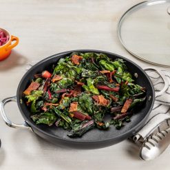 Le Creuset 4 Qt. Shallow Casserole/Braiser With Glass Lid | Toughened Nonstick Pro -Le Creuset sales tbraiser2