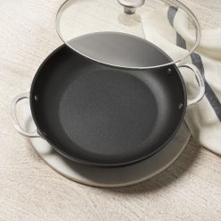 Le Creuset 4 Qt. Shallow Casserole/Braiser With Glass Lid | Toughened Nonstick Pro -Le Creuset sales tbraiser3