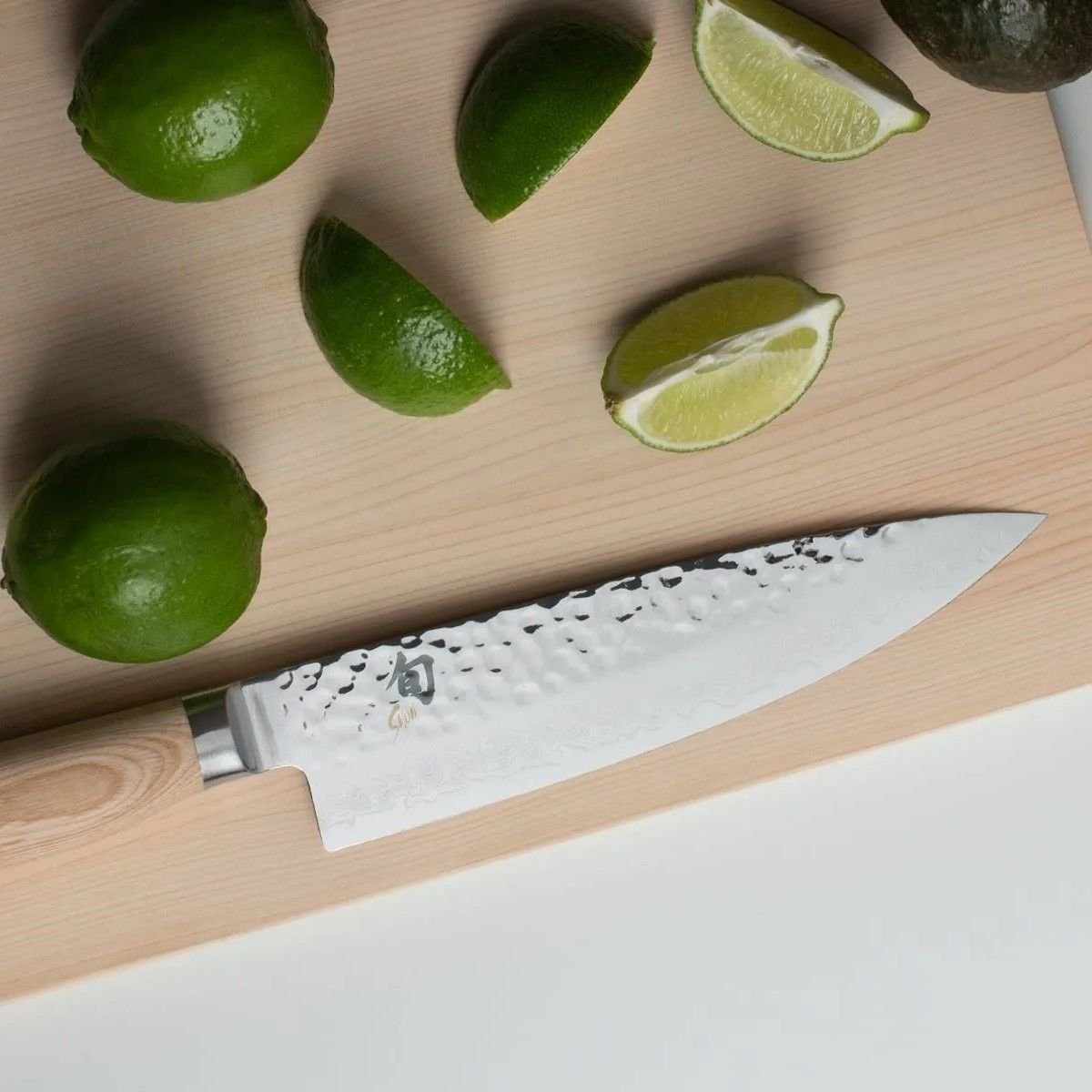 Shun Premier Blonde 8" Chef's Knife Shun Cutlery Shun Premier Blonde 8" Chef's Knife -Le Creuset sales tdm0706w 3