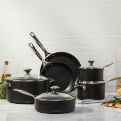 Le Creuset 10-Piece Cookware Set | Toughened Nonstick Pro 10 Le Creuset 10-Piece Cookware Set | Toughened Nonstick Pro -Le Creuset sales tnsp0010f