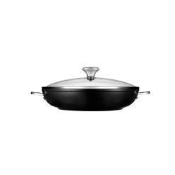 Le Creuset 4 Qt. Shallow Casserole/Braiser With Glass Lid | Toughened Nonstick Pro -Le Creuset sales tnsp8100 30a