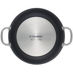 Le Creuset 4 Qt. Shallow Casserole/Braiser With Glass Lid | Toughened Nonstick Pro -Le Creuset sales tnsp8100 30d