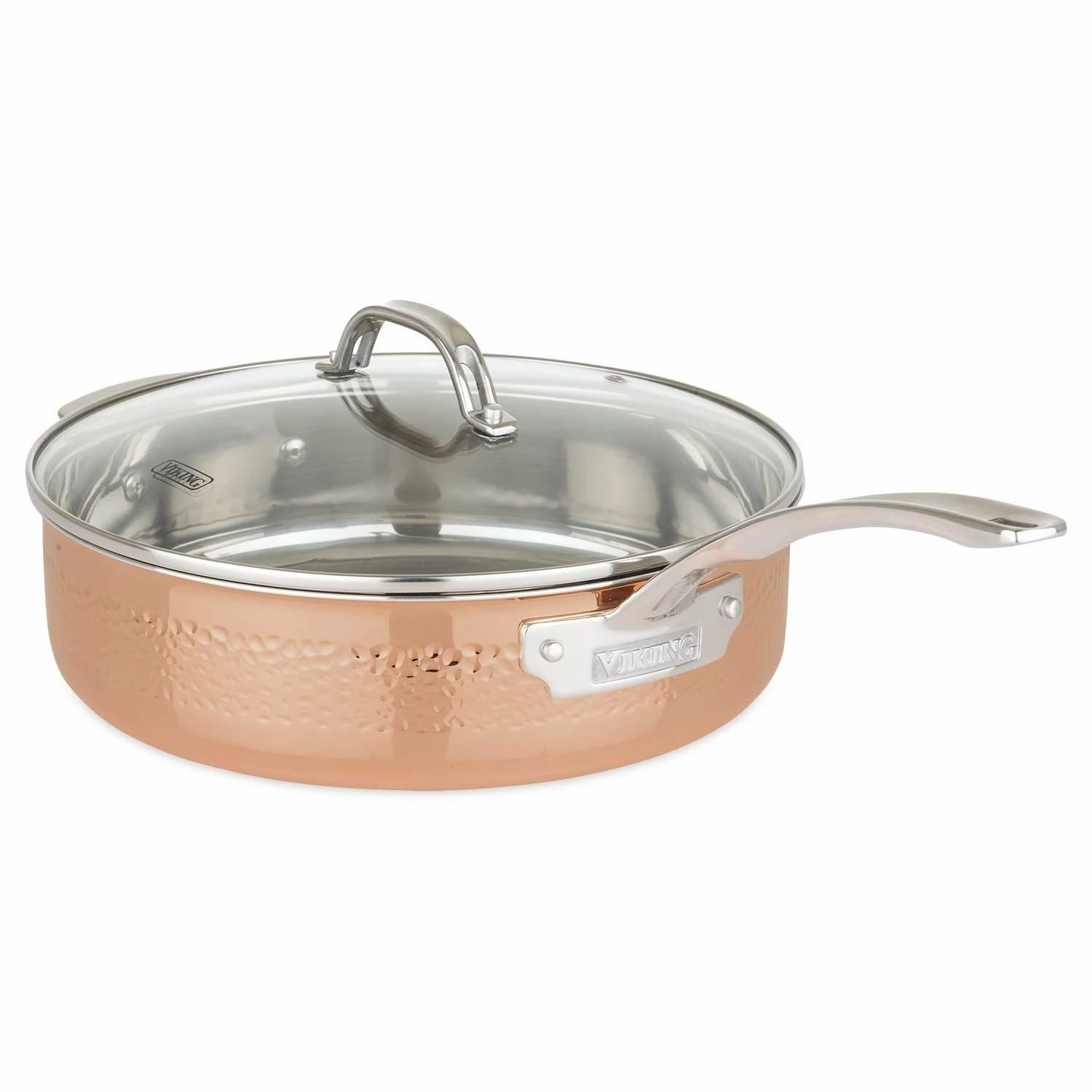 Viking 3 Ply Copper Clad 10 Piece Cookware Set - Image 5