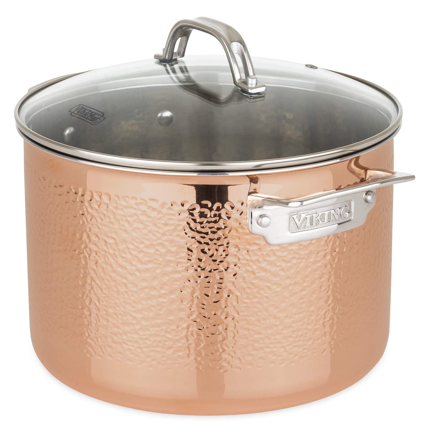 Viking 3 Ply Copper Clad 10 Piece Cookware Set Viking 3 Ply Copper Clad 10 Piece Cookware Set -Le Creuset sales viking culinary 3 ply copper clad 10 piece cookware set stockpot