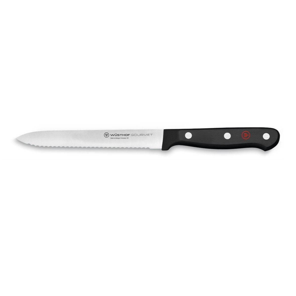 Wusthof Gourmet 5" Utility Knife | Serrated Wusthof Cutlery Wusthof Gourmet 5" Utility Knife | Serrated -Le Creuset sales wusthof 1