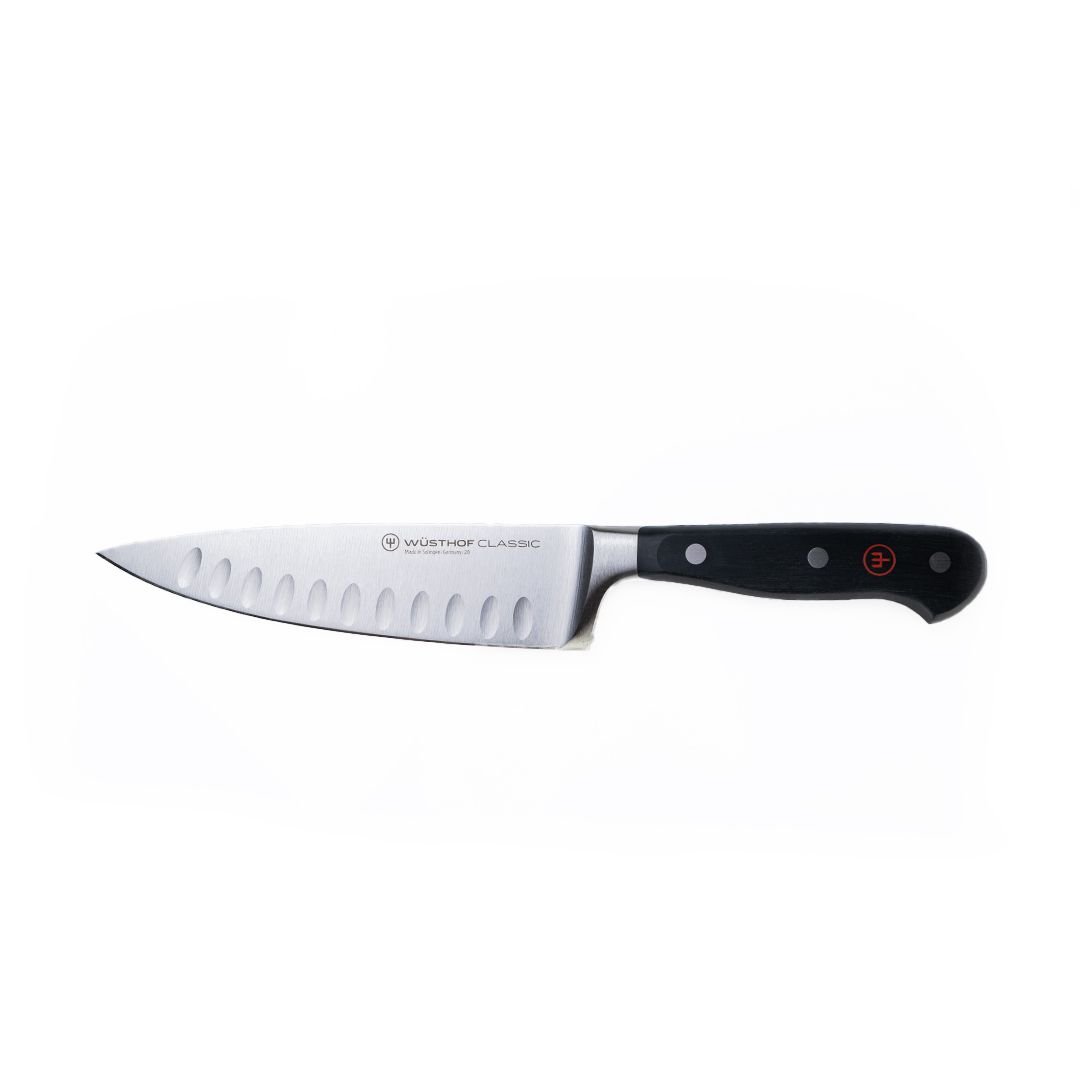 Wusthof Classic 6" Cook's Knife | Hollow Edge Wusthof Cutlery Wusthof Classic 6" Cook's Knife | Hollow Edge -Le Creuset sales wusthof classic 6in cooks knife