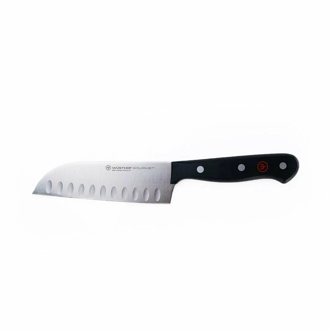 Wusthof Cutlery Wusthof Gourmet 5" Santoku Knife | Hollow Edge 3 Wusthof Cutlery Wusthof Gourmet 5" Santoku Knife | Hollow Edge