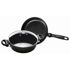 Swiss Diamond | XD 3-Piece Cookware Set - 11" Fry Pan & 4.3 Quart Sauté Pan With Lid