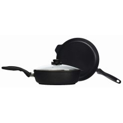 Swiss Diamond | XD 3-Piece Set - Fry Pan (11") & Sauté Pan With Lid (11"/4.3 Qt.)