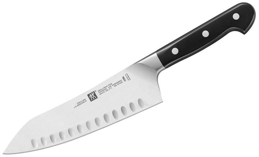 Zwilling J.A. Henckels Pro Rocking Santoku Knife (7") Zwilling J.A. Henckels Pro Rocking Santoku Knife (7") -Le Creuset sales zwilling pro santoku knife 7in zwilling j a henckels 38418 183